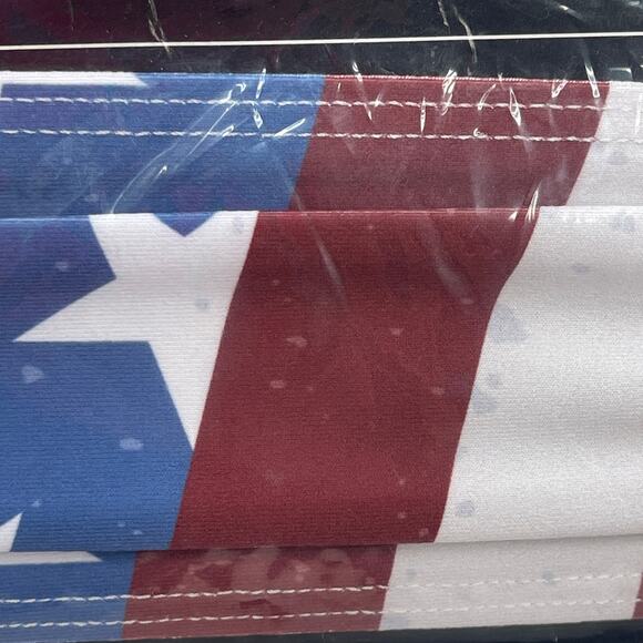 Junk Brands Big Bang Lite Headband O/S New Continental Red White Blue Distressed - Picture 7 of 7